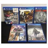 Group of ps4 games