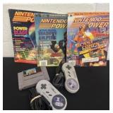 Super Nintendo controller and super Mario kart