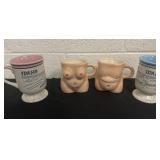 2 Idaho cups and naked ladies cups