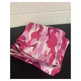 12 new pink camo bandannas