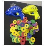 Foam disc guns