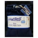 New big ball Sports size large boys sweat jogger