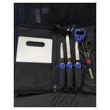 New right Edge cutting board and knife set