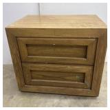 Nightstand 21.5x24x16 one drawer is off