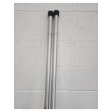 Pair of new walking sticking sticks, adjustable