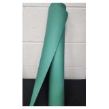 Xl long green rubber mat