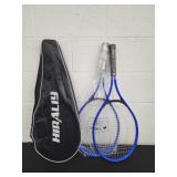 Pair of new tennis jackets, with cover bag