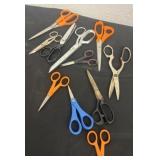 Group of scissors
