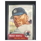 Reprint Mickey Mantle 1953 Topps