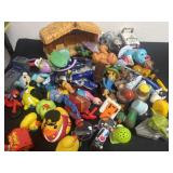 Group of kids toys and ducks