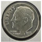 1959D Roosevelt Dime