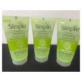 3 new simple facial wash