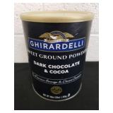 New Ghirardelli sweet ground powder dark