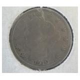 Liberty v nickel 1910p
