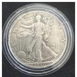 1947 walking liberty half dollar