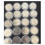20 United States commemorative quarters