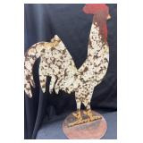 24ï¿½ metal rooster heavy