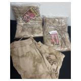 3 new size med sweat pants