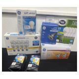 Group of lights bulbs