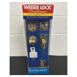 Weiner Lock Brilliance Handleset in Box