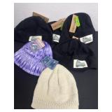 Group of new bottle hats