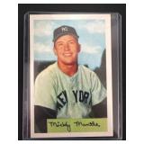 Reprint Mickey Mantle 1954 Bowman card