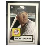 Mickey Mantle 1952 Topps Alterative style custom