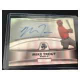 Reprint Mike Trout Bowman Platinum rookie card