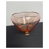 6ï¿½x7.5ï¿½ Vintage Lancaster Glass Bowl ï¿½ Petal