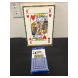 Giant And jumbo playing cards