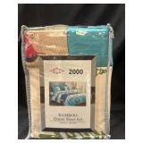 New bamboo queen sheet set