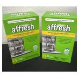 2 new affresh dishwasher cleaner