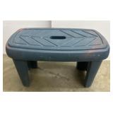 Plastic Garden Seat 16x14x12