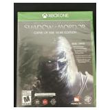 Sealed Xbox One Shadow of Mordor Game of The Year