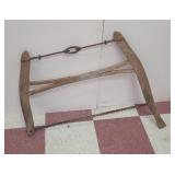 Antique e c atkins bow saw