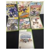 Xbox 360 and Xbox 1 and Wii games