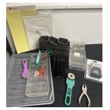 Group of office stuff