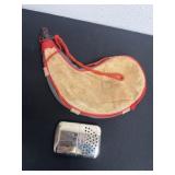 Vintage hand warmer with Bota bag