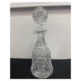 12ï¿½etched decanter glass
