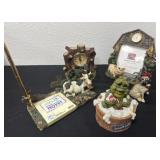 New farm style picture game clock sticky note