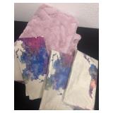 Group of new pillow covers.