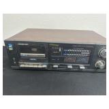 Sound design cassette player record deck