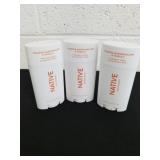 3 NEW Native Toasted Marshmallow & Vanilla deod