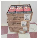 4 cases Turbo roaster