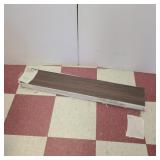 35pc. 6x36 Peel and stick flooring
