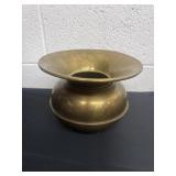 8ï¿½ brass spittoon