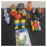 Group of kids toys