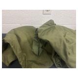 Standard military duffle bag with dry bag