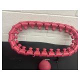 Weighted hula hoop