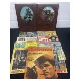 Western books with western magazines